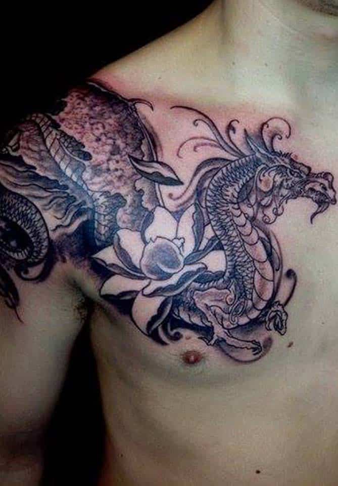 tattoo Dragon Medieval Zoran tattoo Vevey